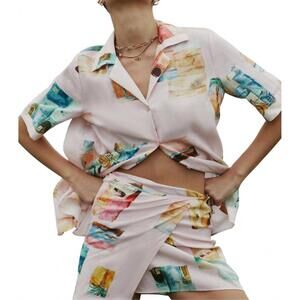 NEW ROAME layla mini skirt in marrakech